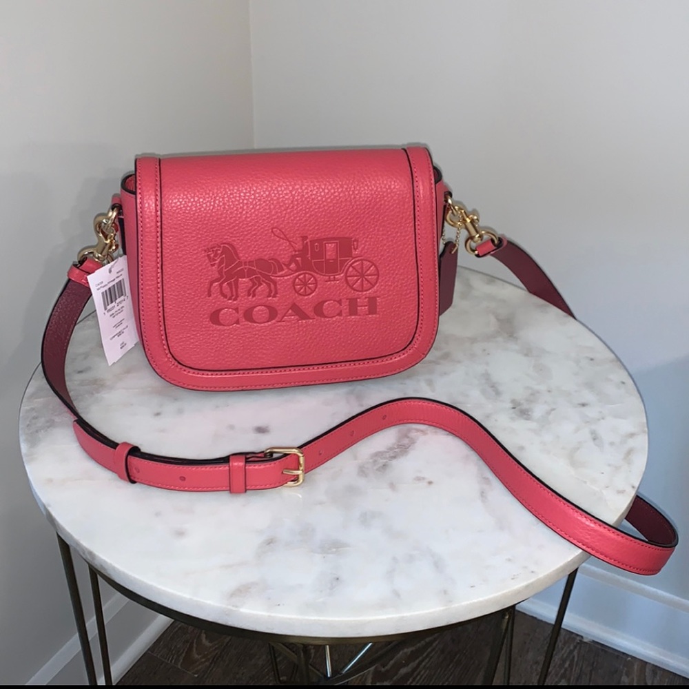 NWT Coach Saddle Bag with Horse and Carriage